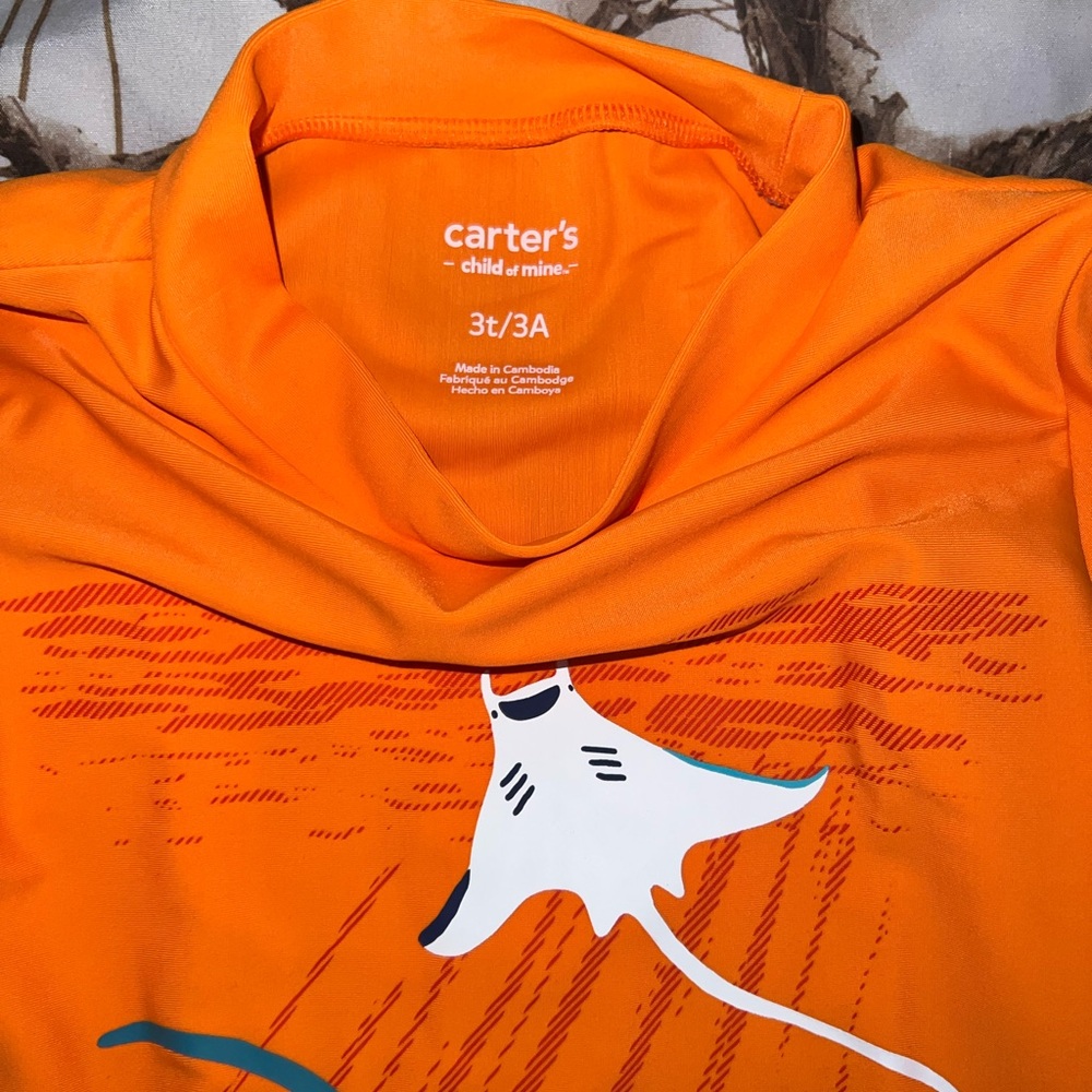Carter's Rashguard Swim Set size 3t - Picture 2 of 4